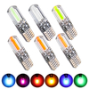 T10 LED Le marqueur latéral de coin de voiture allume lampoule de gel de silice 12V 1.5W 260LM Canbus sans erreur