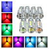 T10 LED Sans erreur Canbus 5630SMD Lentille Xénon Blanc Ampoule Latérale W5W