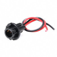 T10 prise de courant de tableau de bord LED fil incandescent moto 