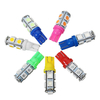 T10 W5W 168 12 V 120LM 9 LED Voiture De Voiture Ampoule Indicateur Latéral Plaque Dimmatriculation Lampe Ampoule