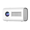 T100 Mini LED Projector 150 ANSI Lumens 720P WiFi 6 Same Screen Home Theater Dynamoelectric Focusing Auto Keystone Corre