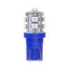 T10 1210 3528 0.5W 60LM Voiture 10SMD LED Feu clignotant latéral Ampoule Largeur Lampe Bleu