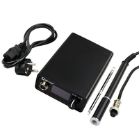 T12-Q19 Station de soudage numérique fer à souder électronique OLED 1.3 pouces alimentation ca / cc avec M8 pointes de f