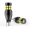 T15 LED feux de position latéraux inversés Ampoule haute puissance 730LM 6000K blanc Canbus sans erreur avec projecteur