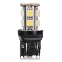 T20 7443 voiture blanche 13 LED queue frein tour côté lampe ampoule smd