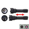T20 LED Tactical Flashlight Infrared IR 850nm/940nm Night Vision Zoomable Torch with 18650 Battery IPX6 Waterproof Lante
