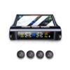 T240 TPMS système de surveillance de la pression des pneus de voiture à énergie solaire testeur universel sans fil LCD a