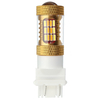 T25 3157 DC10-30V 27W 1400LM 4014 54 LED Lumières jaunes de clignotant blanc de voiture de DRL Lumières courantes de jou