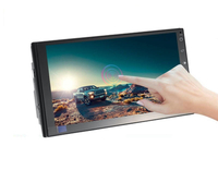T3 7 pouces 2 DIN pour Andriod 8.1 Lecteur multimédia multimédia Quad Core 1G + 16G à écran tactile stéréo GPS WiFi blue