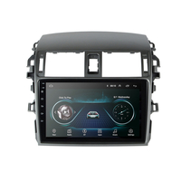 T3 9 pouces Android 8.1 Radio stéréo de voiture Quad Core 1 + 32G AM RDS 3G WIFI bluetooth GPS pour Toyota Corolla 2008-