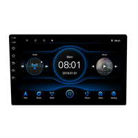 T3L Pour Android 8.1 10, 1 Pouces Quad Core Radio Stéréo Radio 1G + 16G Double DIN Player GPS Navigation Bluetooth RDS