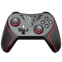 T43 Wireless bluetooth Gamepad with Hall Joystick Dual Motors Vibration Turbo Function for PS4/NS/Android/IOS/PC Control
