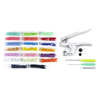 T5 20 couleurs bouton de fixation attache bouton pression Colorful en plastique résine vêtements boutons