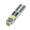T5 3528 SMD LED Tableau de bord de voiture Wedge Lights Instrument lampe ampoule DC 12V Pure White 1 PCS