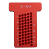 T60 Règle de type T Traceur de trous de mesure Traceur de marquage de travail du bois