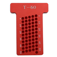 T60 Règle de type T Traceur de trous de mesure Traceur de marquage de travail du bois