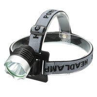 T6 LED Lampe frontale 1200lm Étanche Rechargeable Super Lumineux Lampe de Poche Pêche Camping Vélo