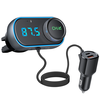 T78 Air Outlet Car bluetooth V5.0 FM Transmitter 30W PD + QC3.0 Fast Charger Hi-fi Music Player Hands-free Calls U Disk