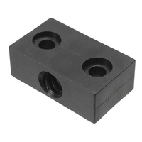 T8 8mm plomb 2mm pas T filetage POM trapézo dal vis écrou bloc pour imprimante 3D