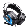 T9 50mm Driver LED Casque de jeu à vibrations clignotantes avec micro pour téléphone PC Ordinateur