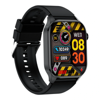 T98 2.04inch AMOLED Screen bluetooth Call Non-invasive Blood Glucose Heart Rate Blood Pressure SpO2 Monitor Uric Acid Li