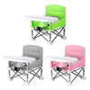 Table à manger pliable pour bébé Sièges de salle à manger portables multifonctions en alliage daluminium pour les s