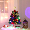 Table artificielle petit arbre de Noël artificiel décorations dintérieur LED allumées