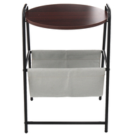 Table dappoint amovible armoire de chevet table de chevet bureau dordinateur portable Table à thé ronde avec t