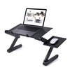 Table dordinateur portable réglable bureau dordinateur portable support pliable portable plateau de lit ordina