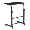 Table en bois Table renforcée Table de chevet pour ordinateur portable à hauteur réglable avec système de freinage pour