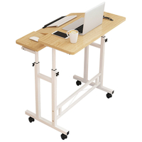 Table élévatrice pour ordinateur portable Bureau à hauteur réglable Table dordinateur debout avec table de chevet m