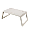 Table pliante pour ordinateur portable pour ordinateur portable pour le petit-déjeuner dune chambre