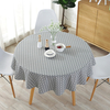 Table ronde nappe pastorale coton lin couverture de bureau maison cuisine décor