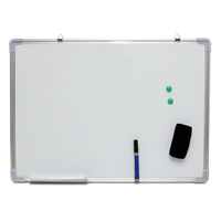 Tableau blanc deffacement sec magnétique de tableau de bord décriture de 28x20 pouces panneau simple déco