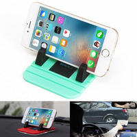 Tableau de bord de voiture tapis antidérapant en caoutchouc support de voiture support de téléphone de voiture Pad pour