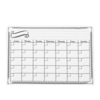 Tableau de calendrier calendrier tableau blanc calendrier blanc effaçable à sec magnétique 30x42cm pour réfrigérateur
