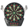 Tableau de dard électronique professionnel de 18 pouces Bullseye 4 LED Affichage 243 méthodes de jeu