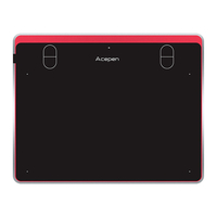 Tablette de dessin graphique Acepen AP604 6.0*4.0 pouces avec 8192 niveaux résolution de lecture 5080LPI vitesse de lect