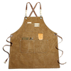 Tablier sans manches Tablier en Polyester Anti-fouling pour le travail du bois étanche pour les amateurs de bricolage
