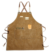 Tablier sans manches Tablier en Polyester Anti-fouling pour le travail du bois étanche pour les amateurs de bricolage