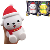 Taburasaa Christmas Dog Squishy 12 * 5CM sous licence,  en progression lente