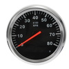 Tachymètre marin 12V / 24V Tachymètre pour bateaux Jauge LCD Compteur horaire 8000 RPM 85mm