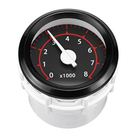 Tachymètre modifié de voiture de pointeur de moteur pas à pas daffichage numérique de 12V 52mm LED pour la voiture