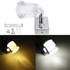 Tactile Gradateur Interrupteur 12 V Gradation Acrylique LED Pivotant Lecture Spot Lumières Lampe Murale Réglable Pour RV