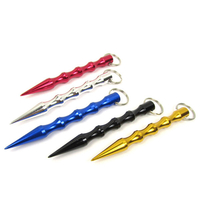 Tactique a kuboton tige porte-clés clé auto extérieure anneau edc outil défendre 