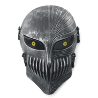 Tactique Airsoft Paintball CS jeu de guerre masque facial complet de protection du crâne