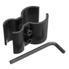 Tactique Double Baril Anneau Barrel Mount Clamp Titulaire pour Lampe de Poche Torche Scope Laser Sight