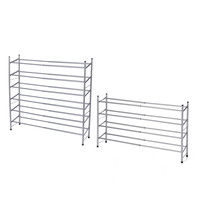 Étagère à chaussures à 4/6 niveaux étagère gain de place support organisateur de stockage support réglable