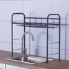 Étagère à vaisselle support en acier inoxydable évier en acier égouttoir cuisine couverts séchage égouttoir étagère de r