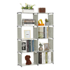 Étagère de rangement détagère à deux rangées pour livres Étagère à livres pour enfants Bibliothèque pour fourniture